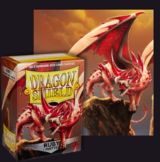 Dragon Shield Matte Ruby