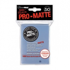 Ultra Pro Matte Sleeves Clear