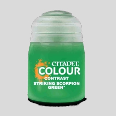 Contrast: Striking Scorpion Green