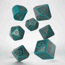 QW Steampunk Clockwork Dice Set