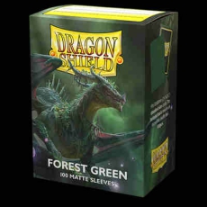Dragon Shield Matte Forest Green