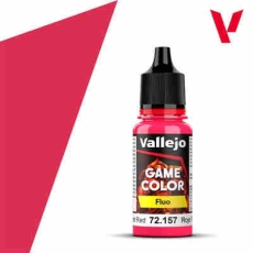 Game Color Fluorescent Red 18ml