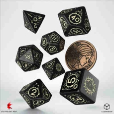 QW Witcher Dice Set Ciri