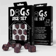 QW Dogs Dice Set Luna