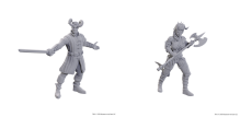 D&D BG3 NMM Wyll & Karlach