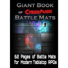 Giant Book of Battle Mats Cyberpunk