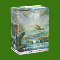 Dragon Shield Art Sleeves Misty Rainforest