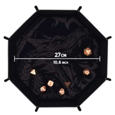 Crit Stines XL Foldable Dice Tray Dragon Skin