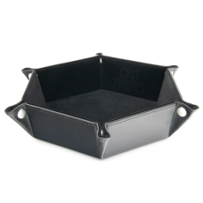 Crit Stones Foldable Dice Tray Black