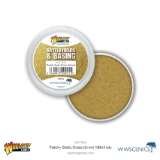 Warlord Basing Patchy Static Grass