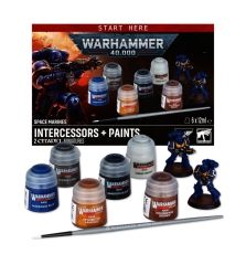 60-11 Warhammer 40000 Intercessors and Paints