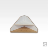 Regalmodul 4 Ecke Abschlussst�ck
