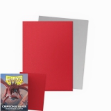 Dragon Shield Dual Matte Crimson and Silver