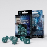 QW Classic Dice Set Stormy White