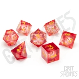 Liquidcore Bloodstone Relics Dice Set