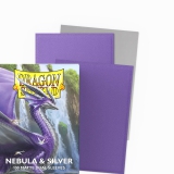 Dragon Shield Dual Matte Nebula and Silver