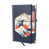 Premium Notebook Great Wave of Dice